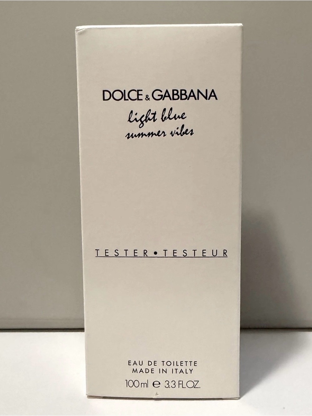Light Blue Dolce & Gabbana Summer Vibes